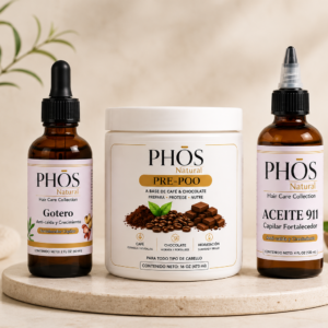 PHÓS Natural Total Hair Transformation Kit | Growth, Repair & Free Gift